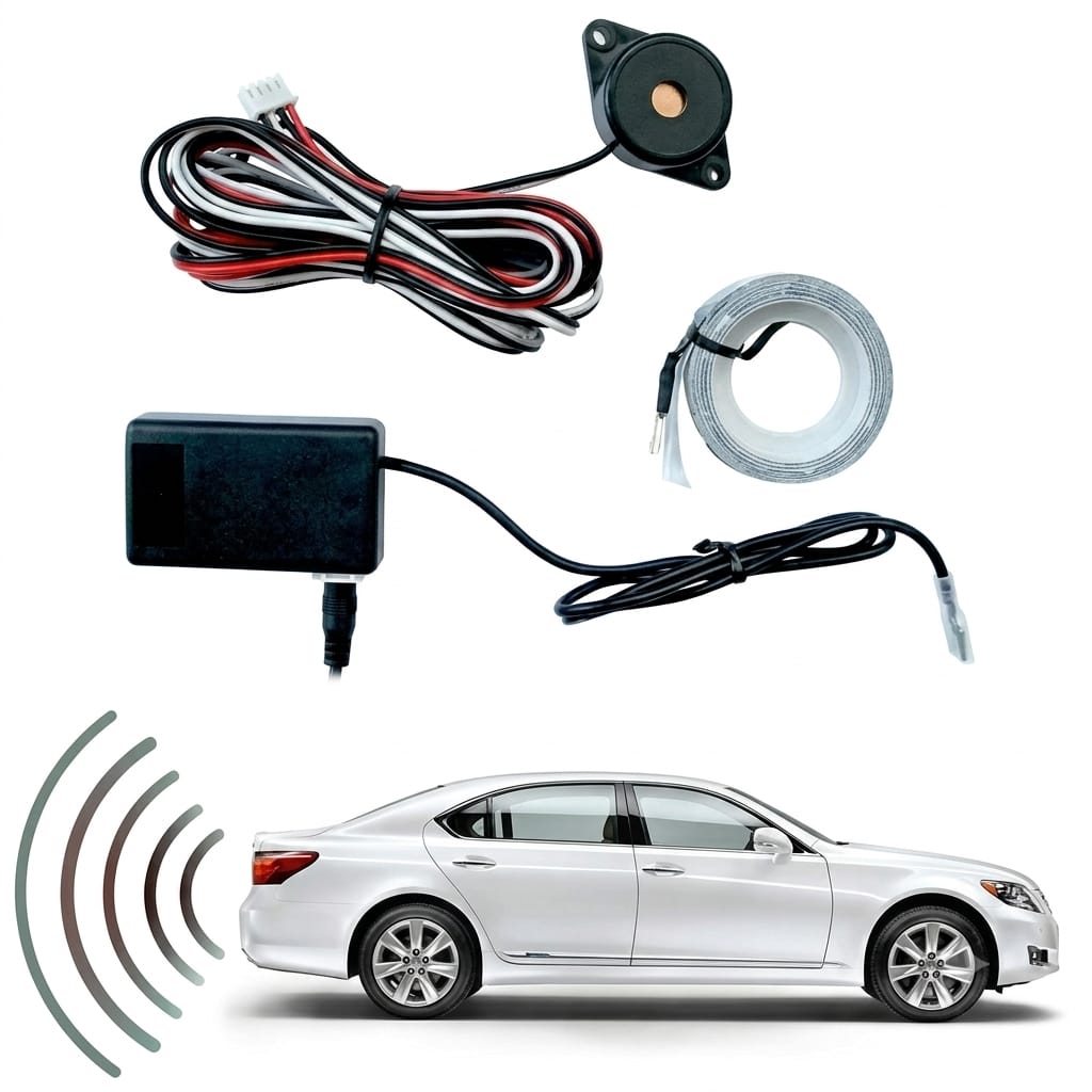 حساس ركن السيارة من ميجا باص (MegaBass Assistant Parking Sensor) – نظام مساعدة صف السيارة الذكي