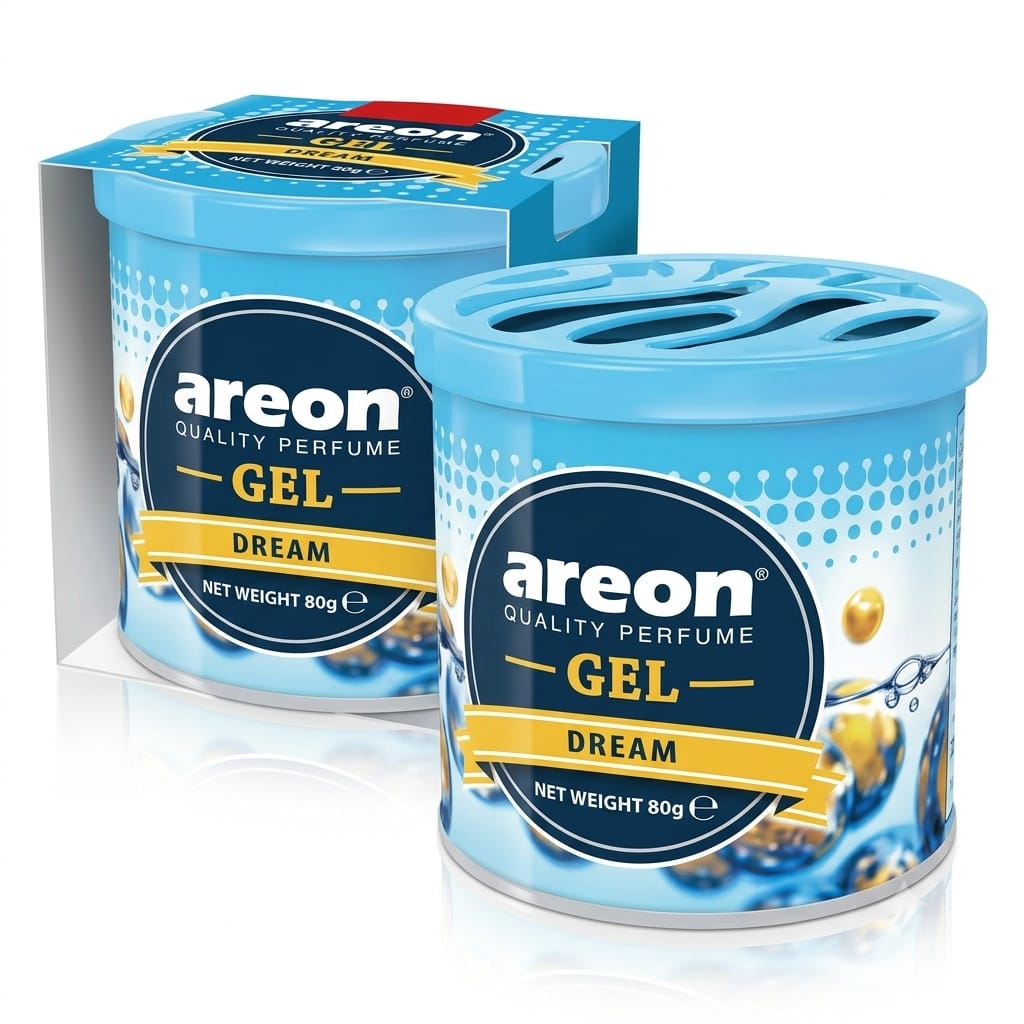 معطر جو جل للسيارة والمنزل اريون برائحة دريم (Areon Gel Dream) – 80 جرام