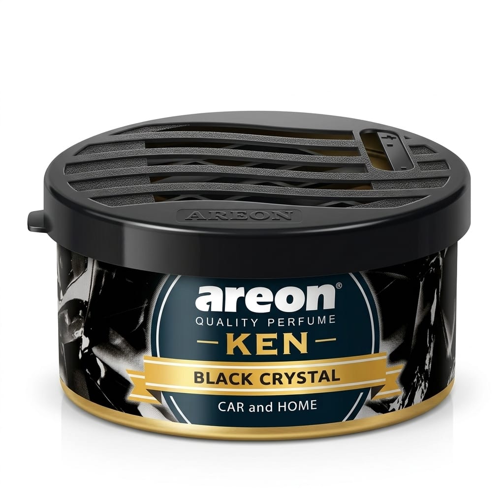 معطر جو للسيارة والمنزل اريون كين بلاك كريستال (Areon Ken Black Crystal)
