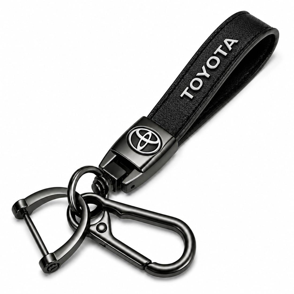 ميدالية مفاتيح جلد Toyota– إكسسوار أنيق للسيارة